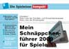 Spielwiese kompakt: Schn�ppchenf�hrer 2009