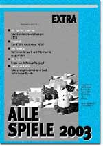 Spielwiese 69: EXTRA Alle Spiele 2003